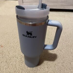 Stanley Gray:Blue 40oz Travel Mug with Handle